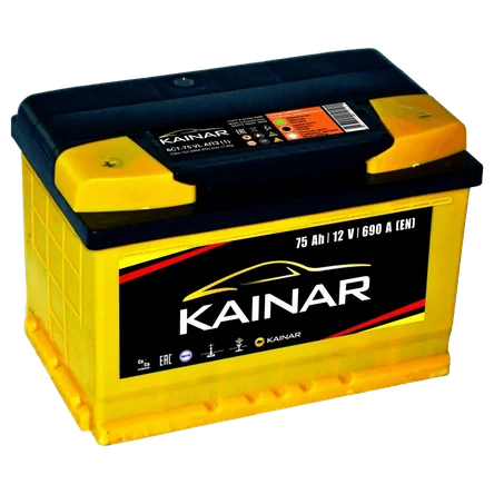 KAINAR 75Ah 650EN п.п.