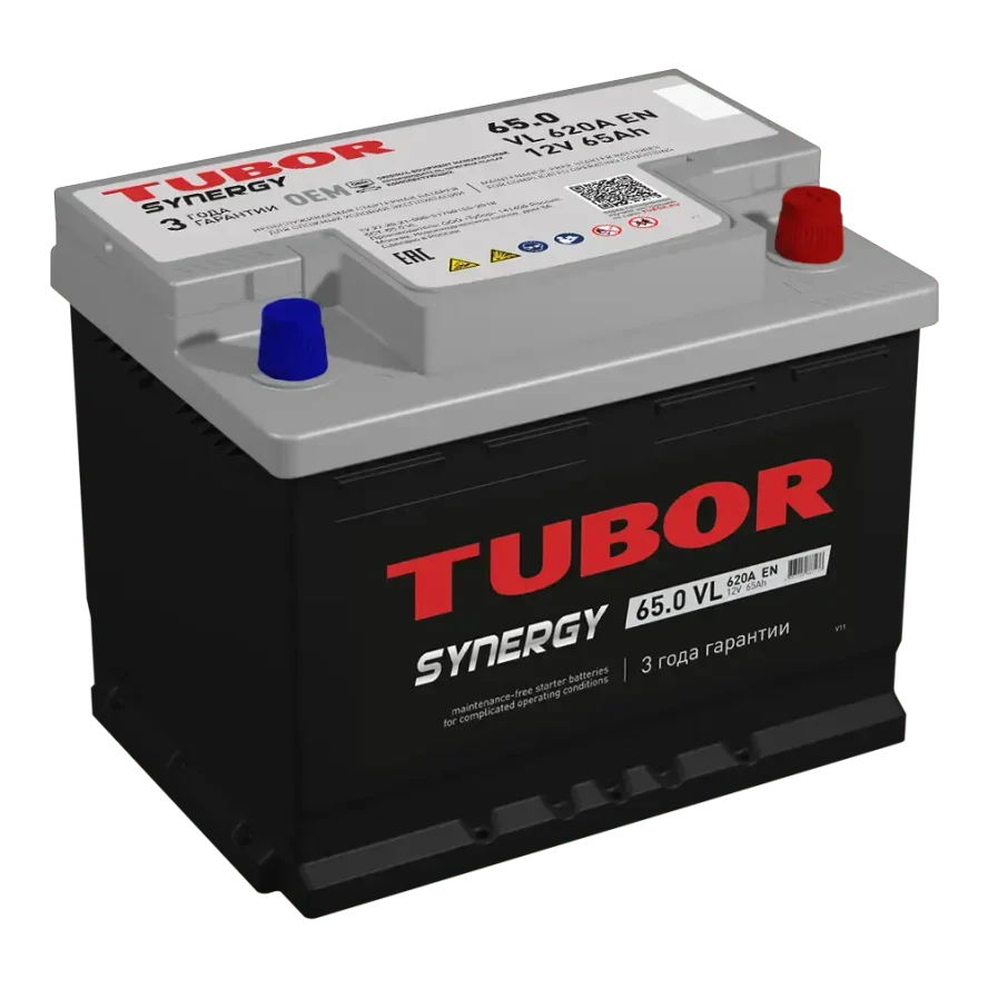 TUBOR SYNERGY 6СТ-65.0 VL