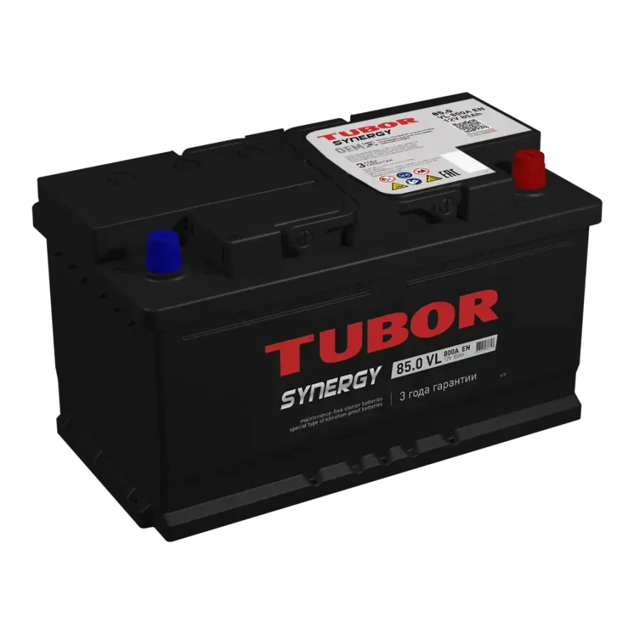 TUBOR SYNERGY 6СТ-85.0 VL (низкая)