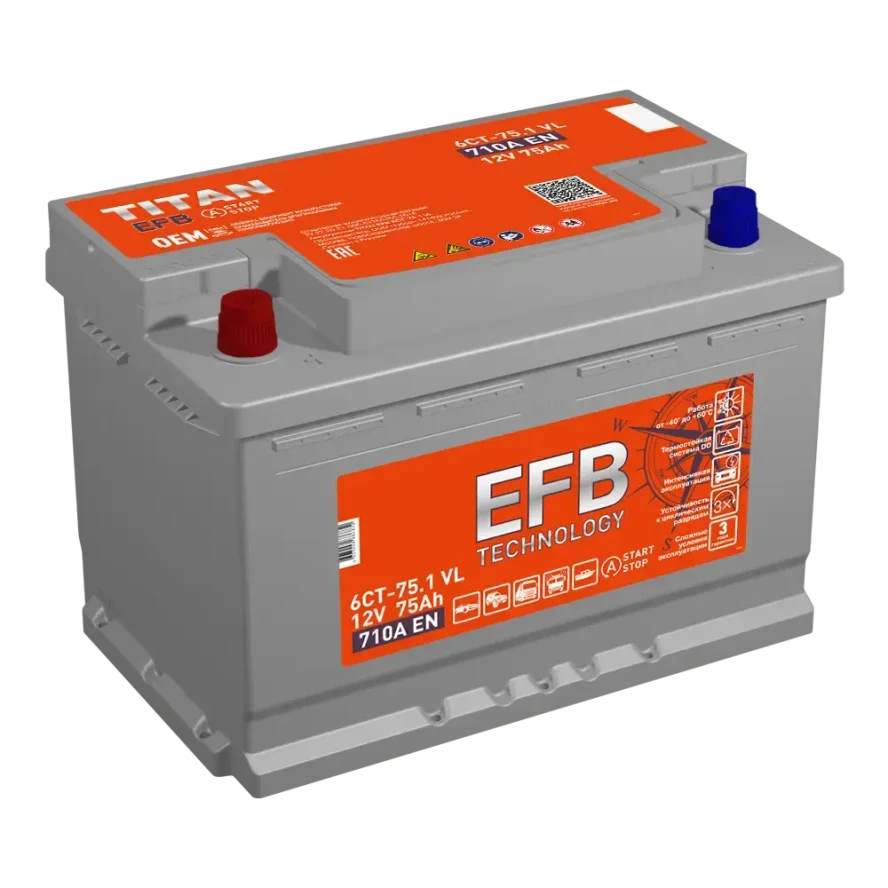 TITAN EFB 6СТ-75.1 VL