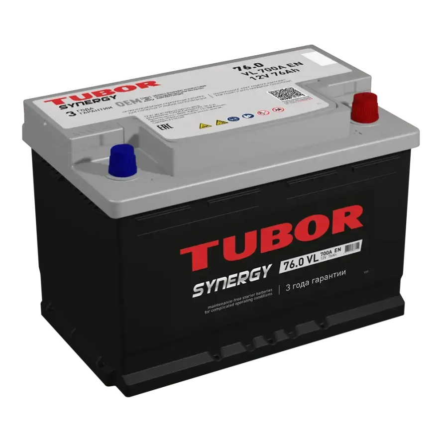 TUBOR SYNERGY 6СТ-76.0 VL