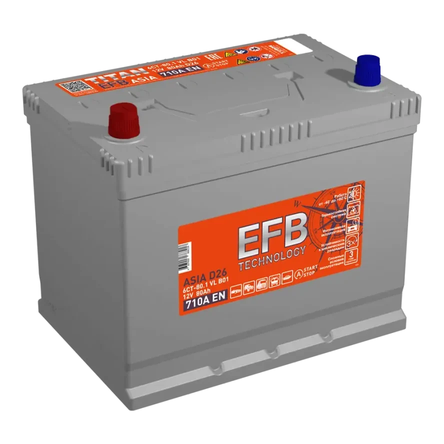 TITAN ASIA EFB 6СТ-80.1 VL B01
