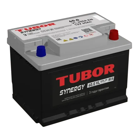 TUBOR SYNERGY 6СТ-60.0 VL (низкая)