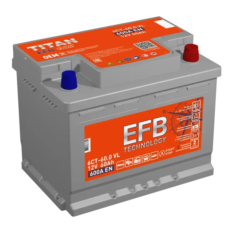 TITAN EFB 6СТ-60.0 VL