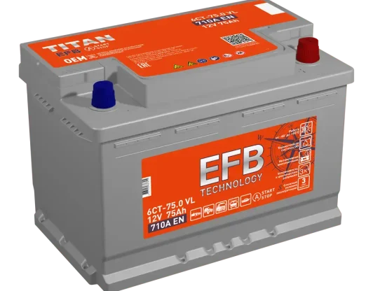 TITAN EFB 6СТ-75.0 VL